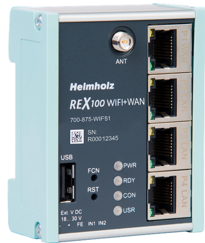 REX 100, WIFI/LAN/WAN Remote Access Ethernet Router - 700-875-WIF51