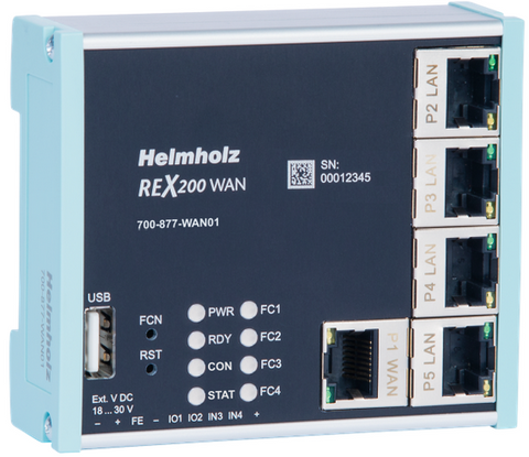 REX 200, LAN/WAN Remote Access Ethernet Router - 700-877-WAN02
