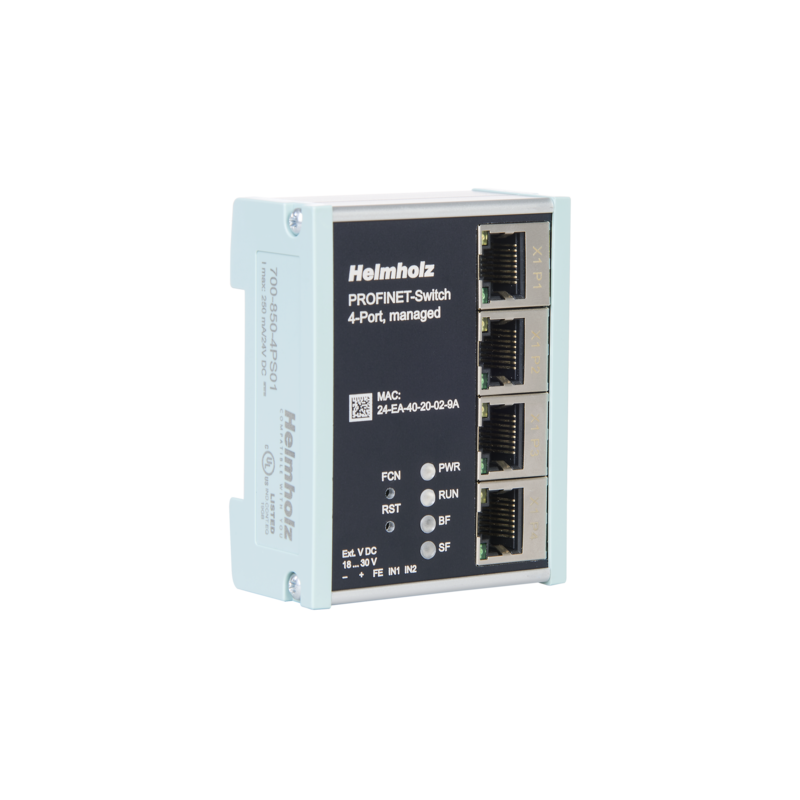 Managed PROFINET Switch, 4 Port - 700-850-4PS01