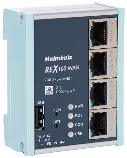 REX 100, LAN/WAN Remote Access Ethernet Router - 700-875-WAN01