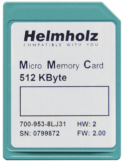 Memory Card for S7-300 series, 512KB - 700-953-8LJ31