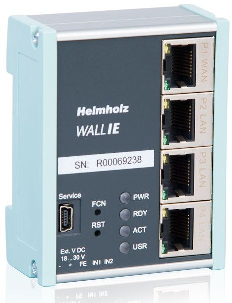 Cataract dyr Sekretær WALL IE, Industrial Ethernet Router, Bridge and Firewall 700-860-WAL01 –  Helmholz Sales online store for Helmholz parts in North America